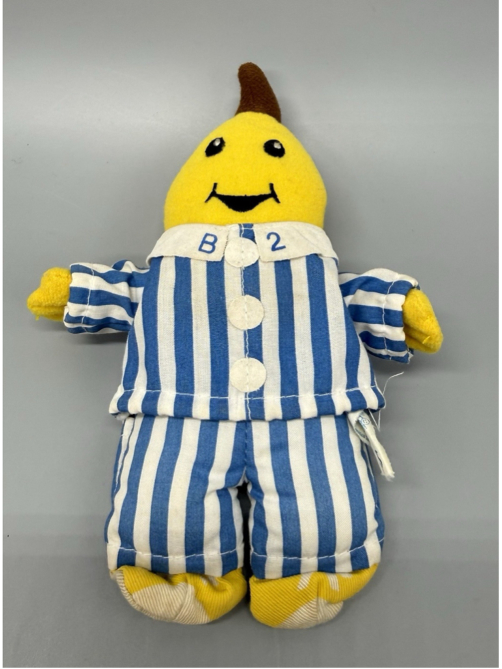 Vintage 1995 Bananas in Pyjamas B2 Plush Toy TOMY ABC TV Show Rare 6”